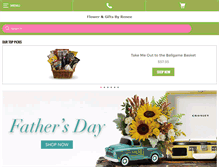 Tablet Screenshot of flowersbyreneonline.net